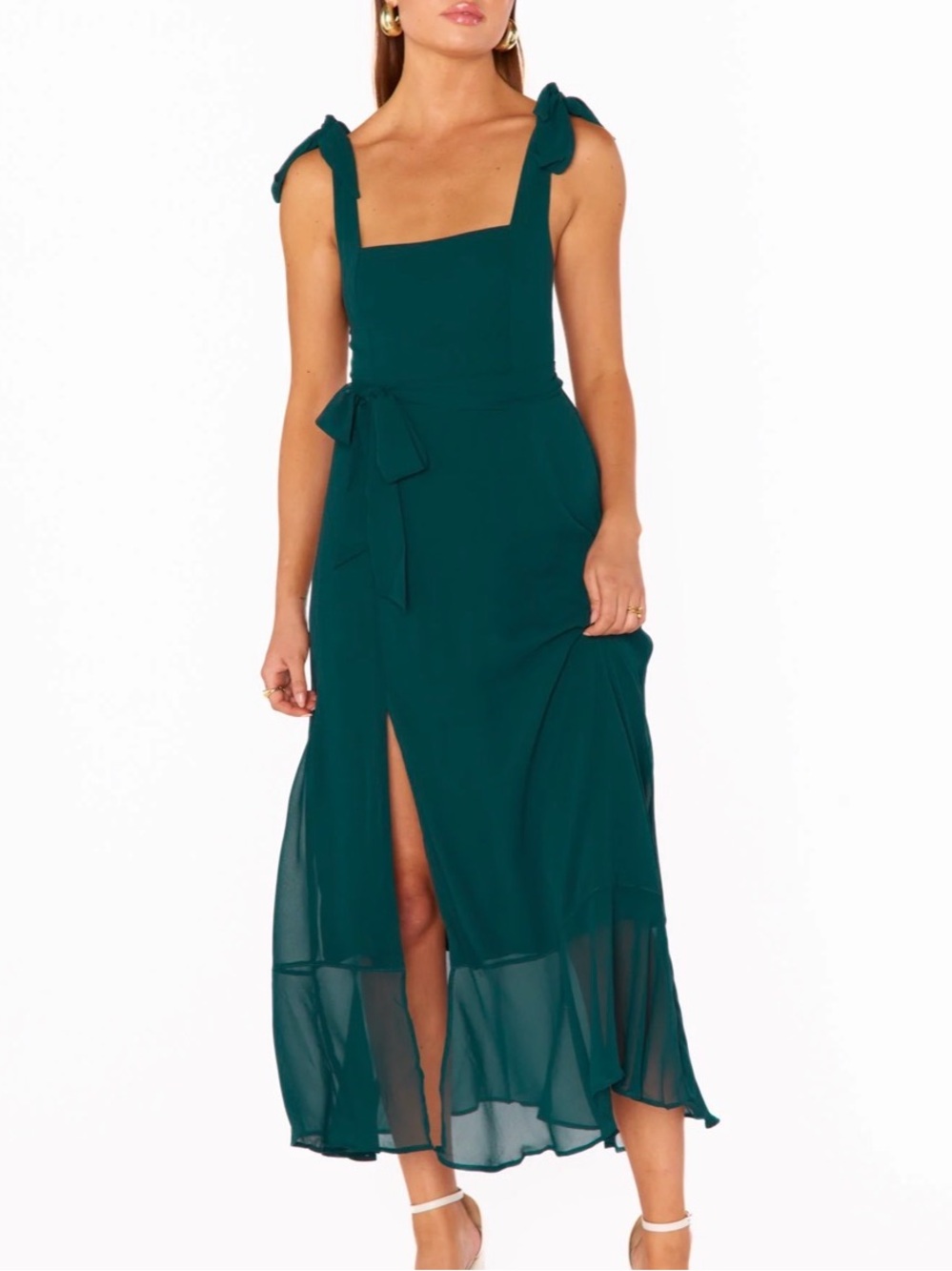 Show Me Your MuMu Claire Dress Emerald Large